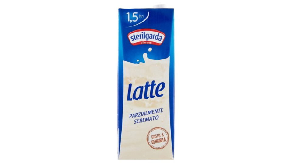 sterilgarda Latte Parzialmente Scremato 1,5 litri
