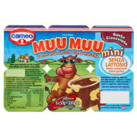 Budino gusto cioccolato con 30% di budino gusto vaniglia senza lattosio e senza glutine