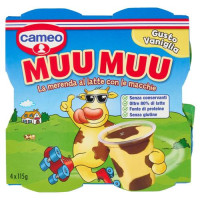 Budino gusto vaniglia con 30% di budino gusto cioccolato
