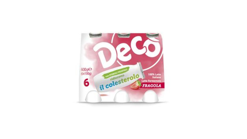 DECO BEV.ANTICOL.6X100G FRAGOLA