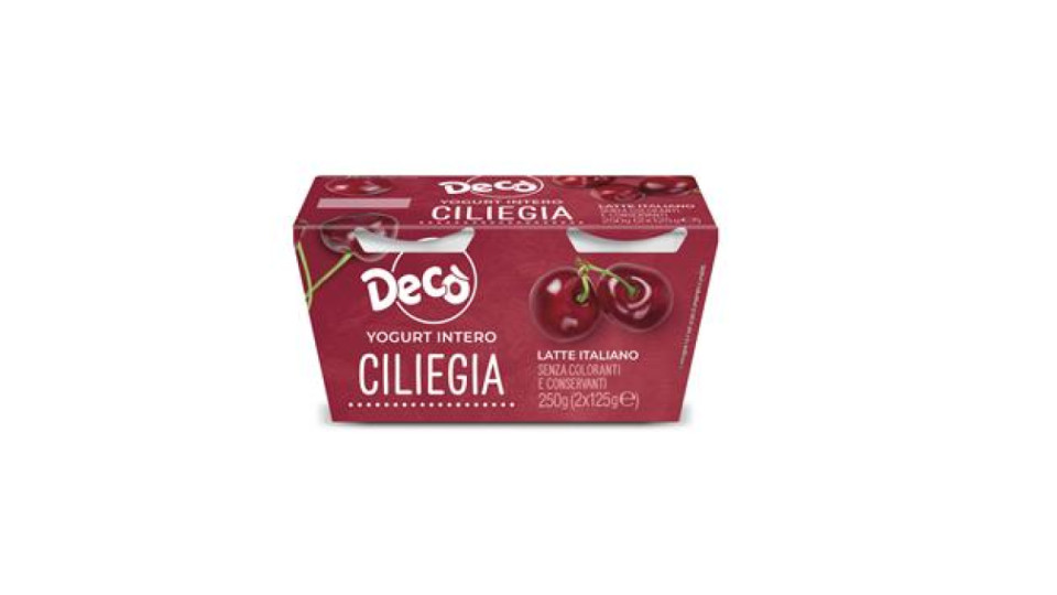 DECO YOG.INT.CILIEGIA 2X125GR