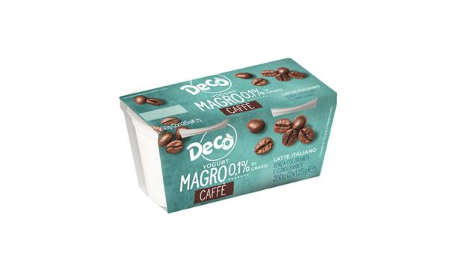 DECO YOG.MAGRO CAFFE 2X125GR