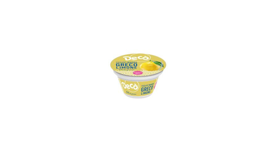 Decò yogurt greco magro Limone