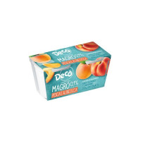 Decò yogurt magro alla pesca e albicocca
