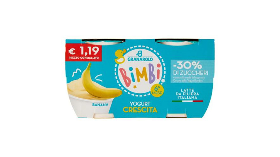 Granarolo Bimbi Yogurt Crescita Mela 2 x 100 g