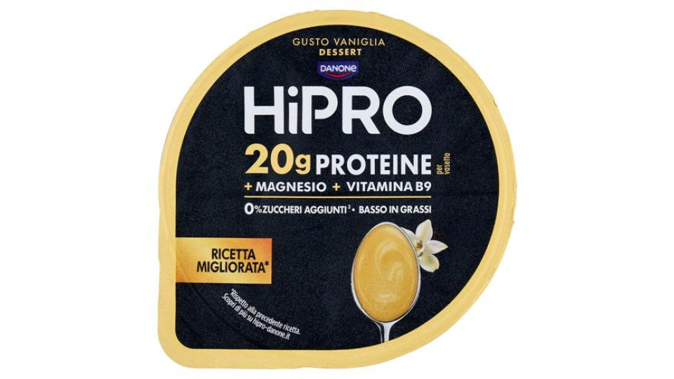 HiPRO Pudding 20g Proteine Gusto Vaniglia 200 g