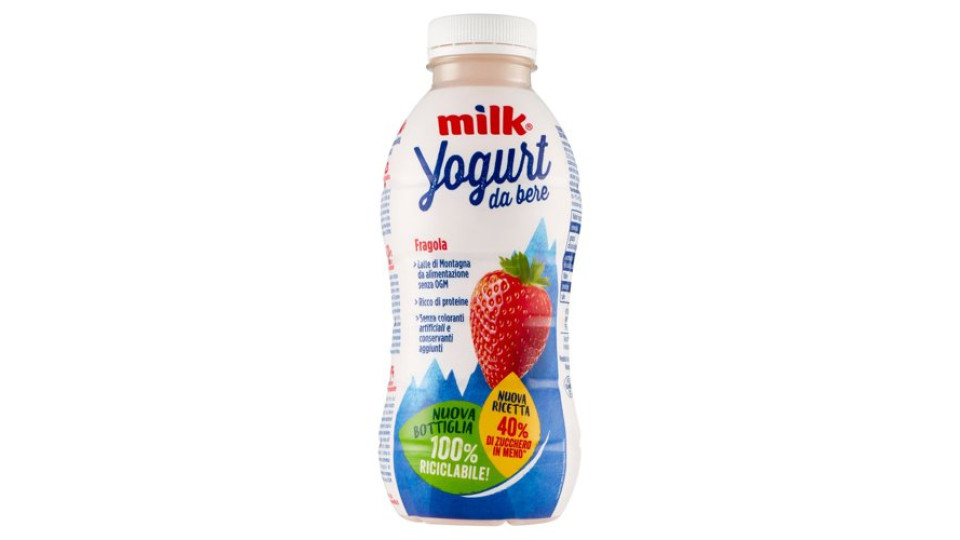 Milk Yogurt da bere Fragola 500 g