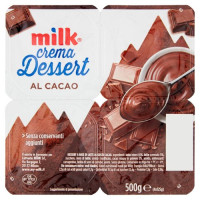 Milk crema Dessert al Cacao 4 x 125 g