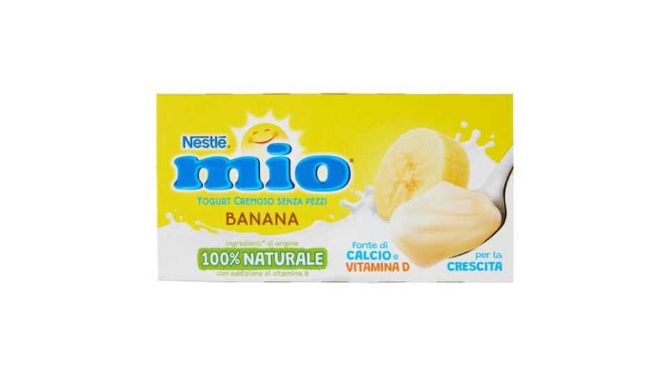 NESTLÉ MIO Yogurt Cremoso Banana 2 x 125 g