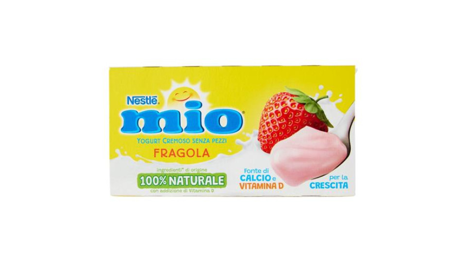 NESTLÉ MIO Yogurt Cremoso Fragola 2 x 125 g