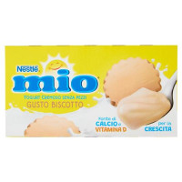 NESTLÉ MIO Yogurt Cremoso Gusto Biscotto 2 x 125 g