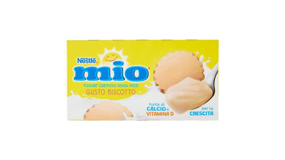 NESTLÉ MIO Yogurt Cremoso Gusto Biscotto 2 x 125 g