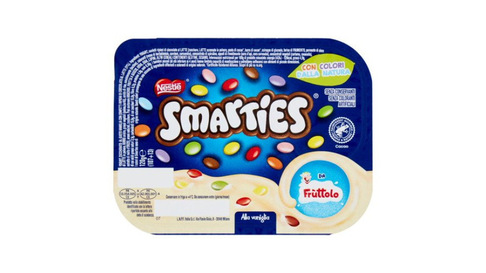 SMARTIES da Fruttolo alla vaniglia 120 g