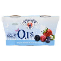 Sterzing Vipiteno 0,1% Grassi Yogurt Magro ai Frutti di Bosco 2 x 125 g