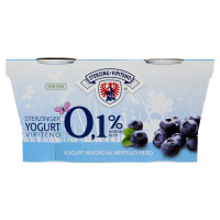 Sterzing Vipiteno Magro Vipiteno Yogurt magro ai mirtilli neri 2 x 125 g