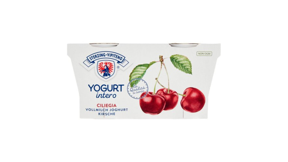 Sterzing Vipiteno Yogurt intero Ciliegia 2 x 125 g