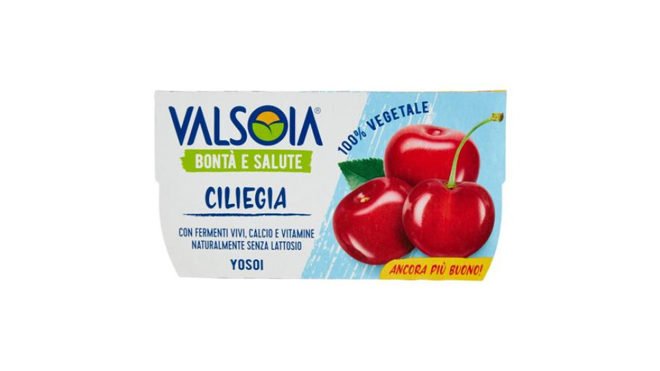 Valsoia Bontà e Salute Yosoi Ciliegia 2 x 125 g