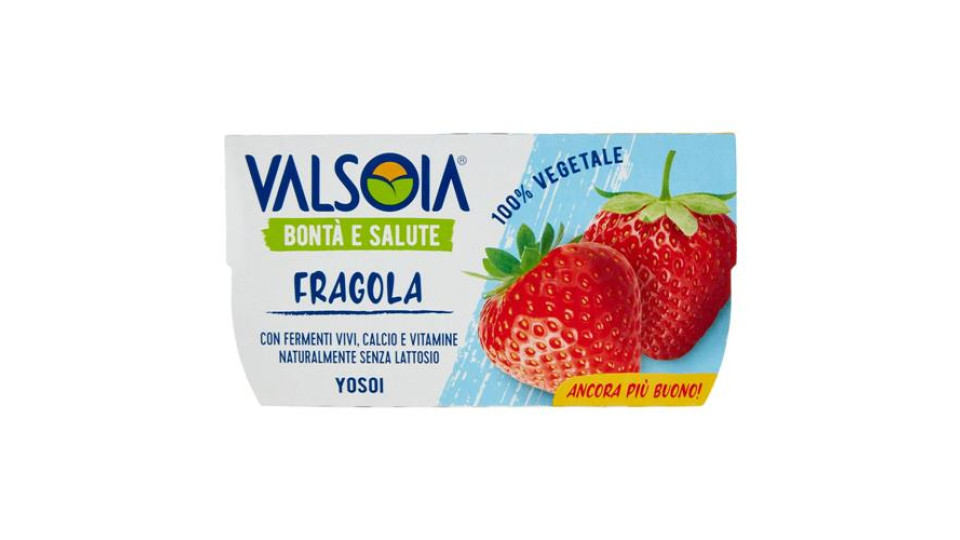 Valsoia Bontà e Salute Yosoi Fragola 2 x 125 g
