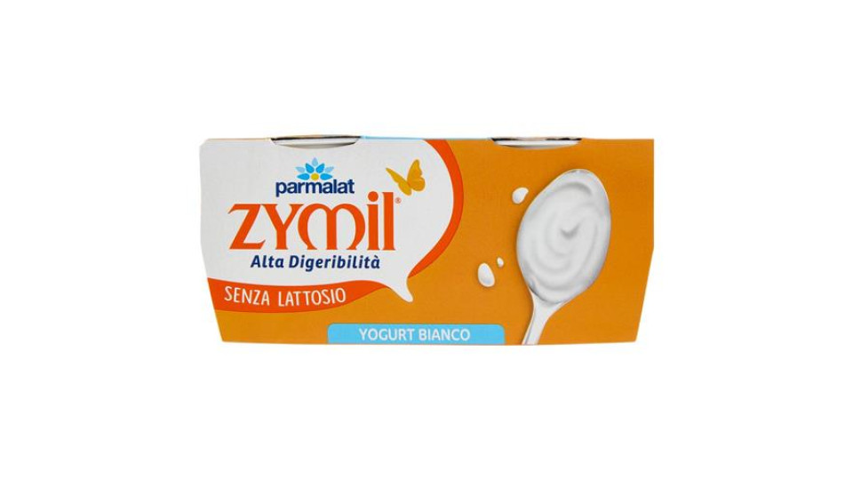 ZYMIL Alta Digeribilità Senza Lattosio Yogurt Bianco 2 x 125 g