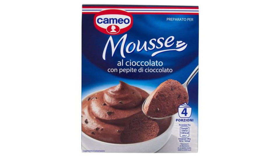 cameo Preparato per Mousse al cioccolato con pepite di cioccolato 98 g