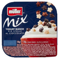 müller Mix Yogurt Bianco Più Stelle al Cioccolato 150 g