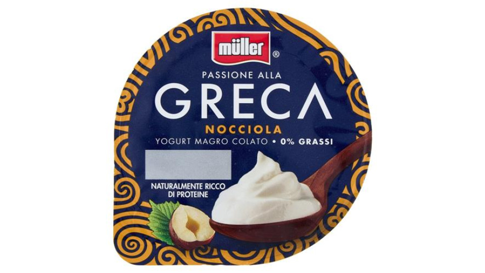 müller Passione alla Greca Nocciola Yogurt Magro Colato 150 g