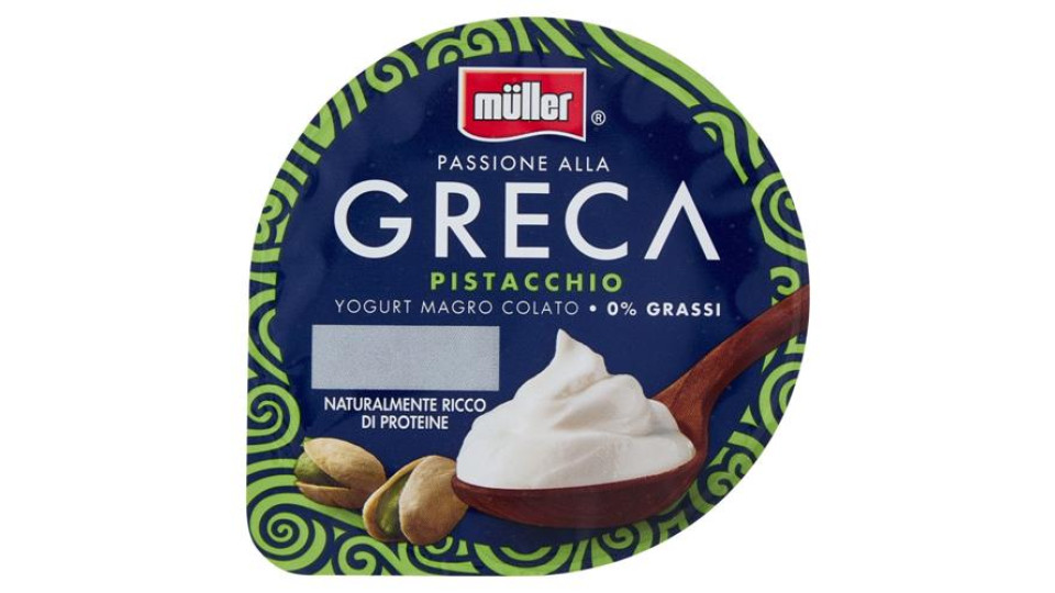 müller Passione alla Greca Pistacchio Yogurt Magro Colato 150 g