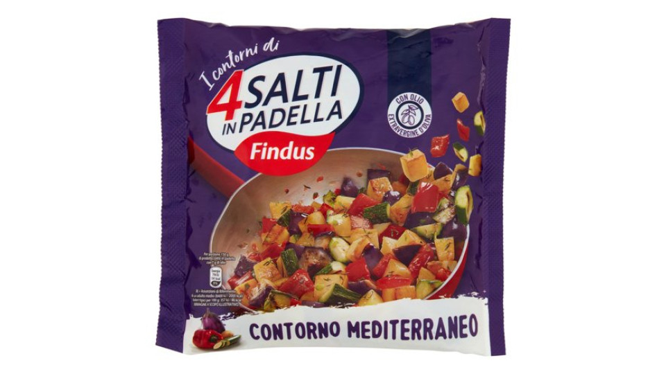 4 Salti in Padella Findus Contorno Mediterraneo 450 g