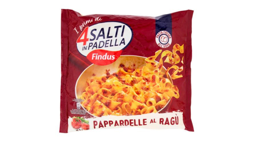 4 Salti in Padella Findus Pappardelle al Ragù 550 g