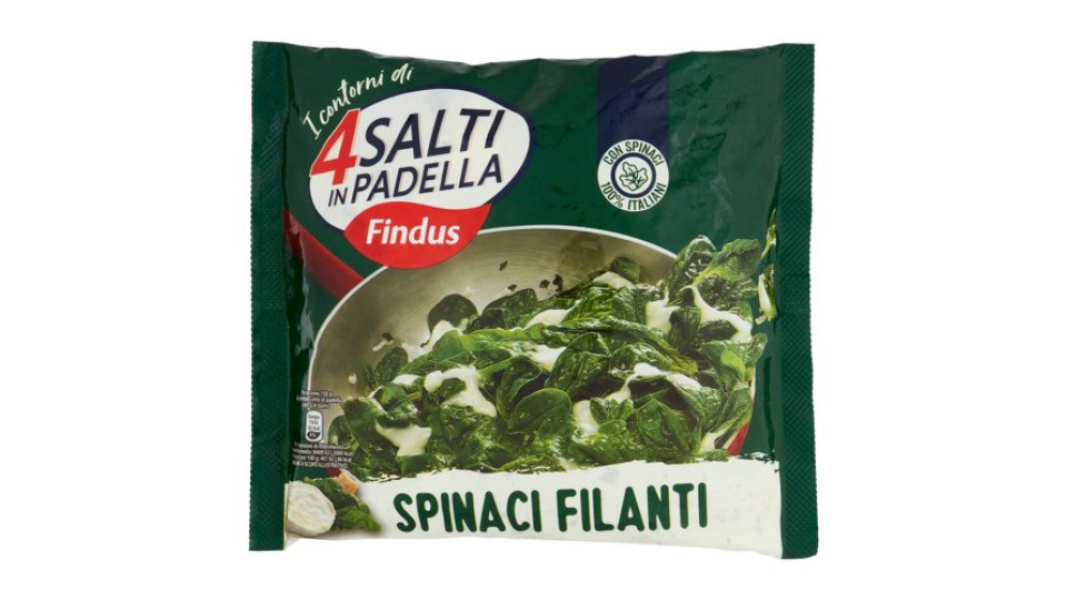 4 Salti in Padella Findus Spinaci Filanti 450 g