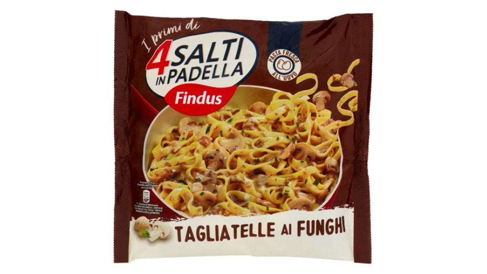 4 Salti in Padella Findus Tagliatelle ai Funghi 550 g