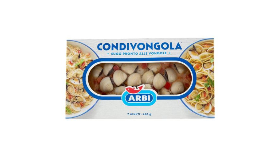 Arbi Condivongola Sugo Pronto alle Vongole 450 g