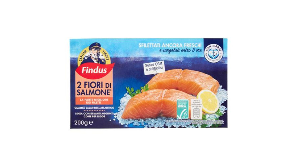 Capitan Findus 2 Fiori di Salmone 200 g