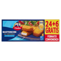 Capitan Findus 30 Bastoncini con 100% Filetti di Merluzzo 750 g