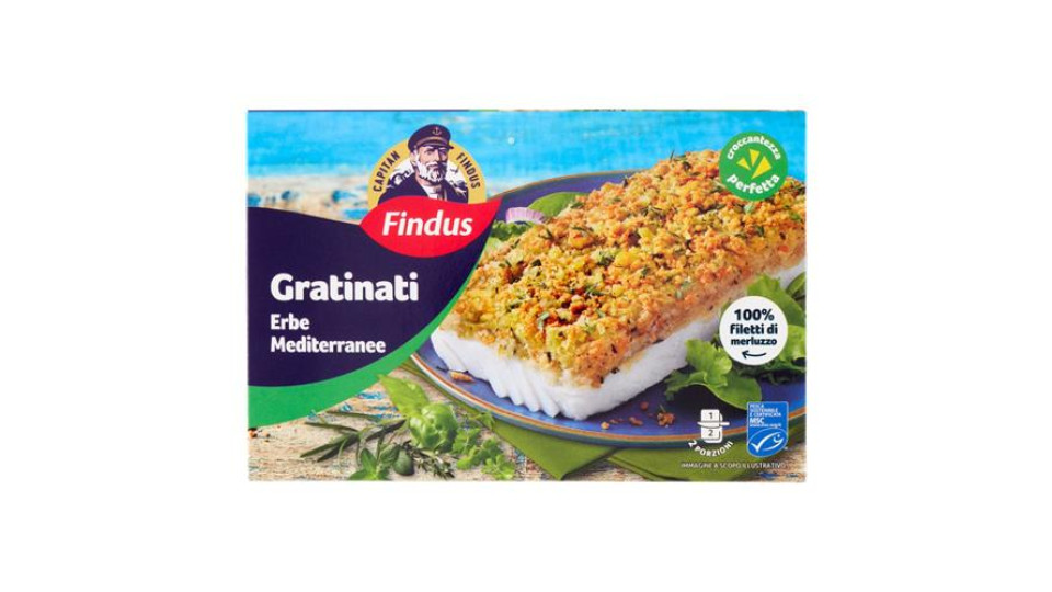 Capitan Findus I Gratinati Erbe Mediterranee 380 g