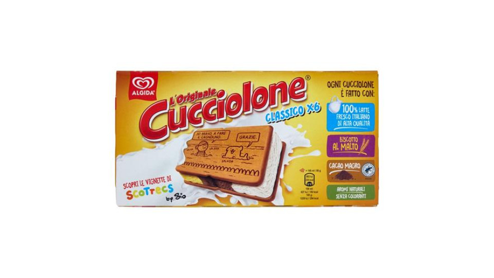 Cucciolone Classico 6 pezzi 840 ml