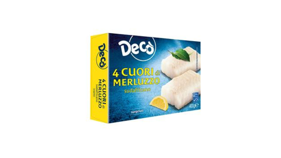Cuore di filetto di merluzzo Decò