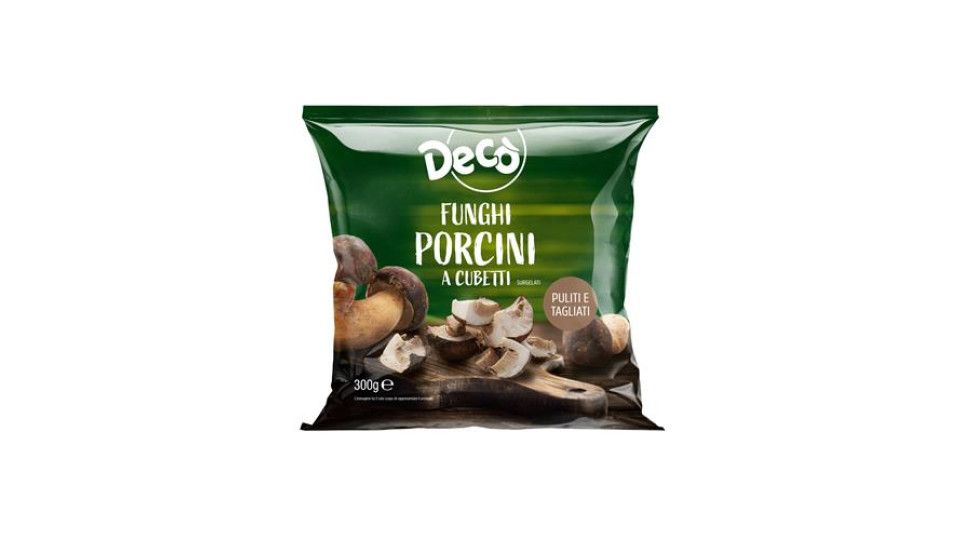 DECO FUNG.PORCINI CUBETTI 300G