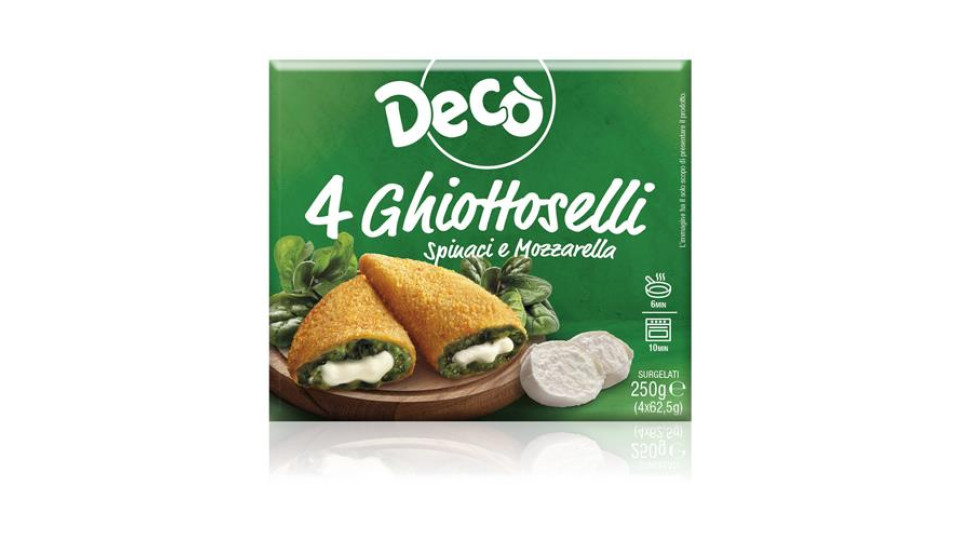 DECO GHIOTTOSELLI SPINACI 250G