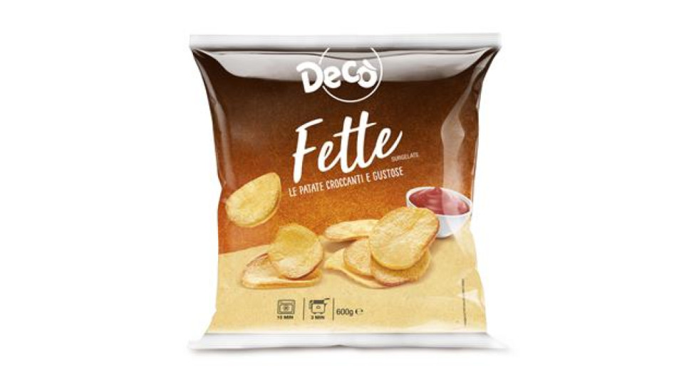 DECO PATATE A FETTE 600GR
