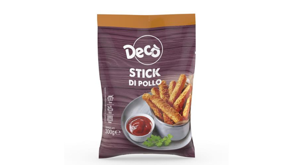 DECO STICK DI POLLO SURG.300GR