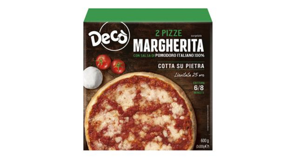 DECO' 2 PIZZE MARGHERITA 600G