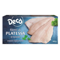 Decò Filetti di Platessa al Naturale