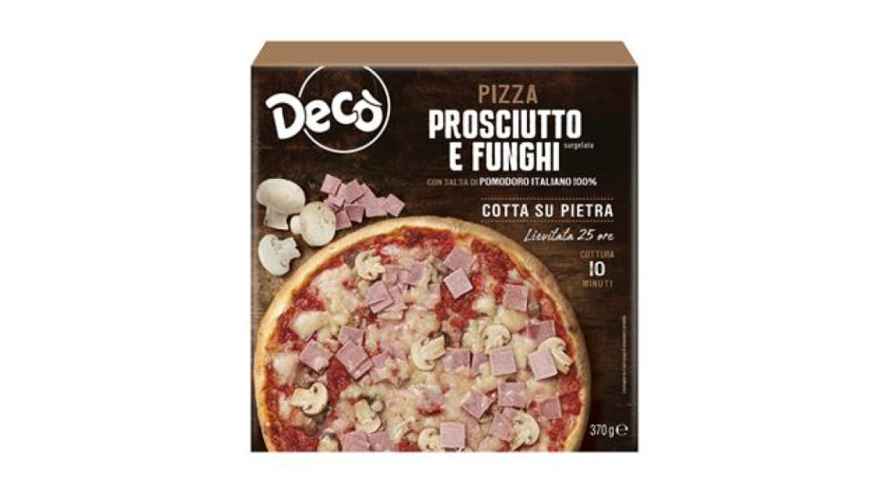 Decò Pizza Prosciutto e Funghi