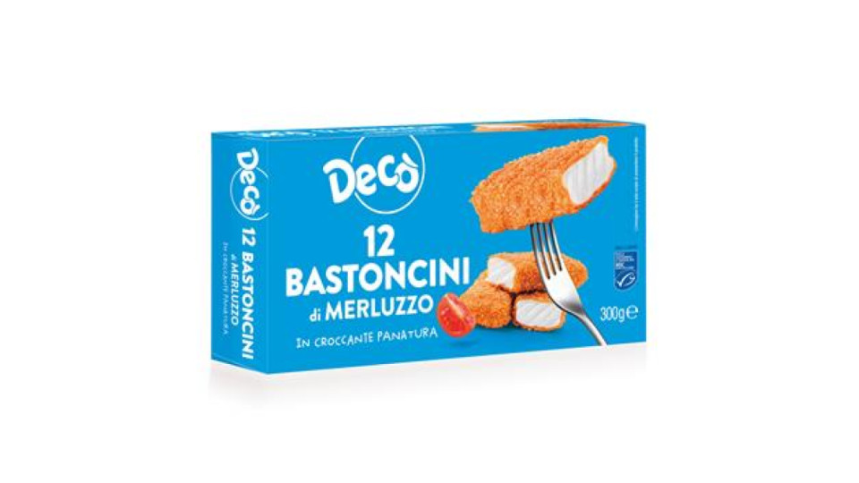 Decò bastoncini di merluzzo x12
