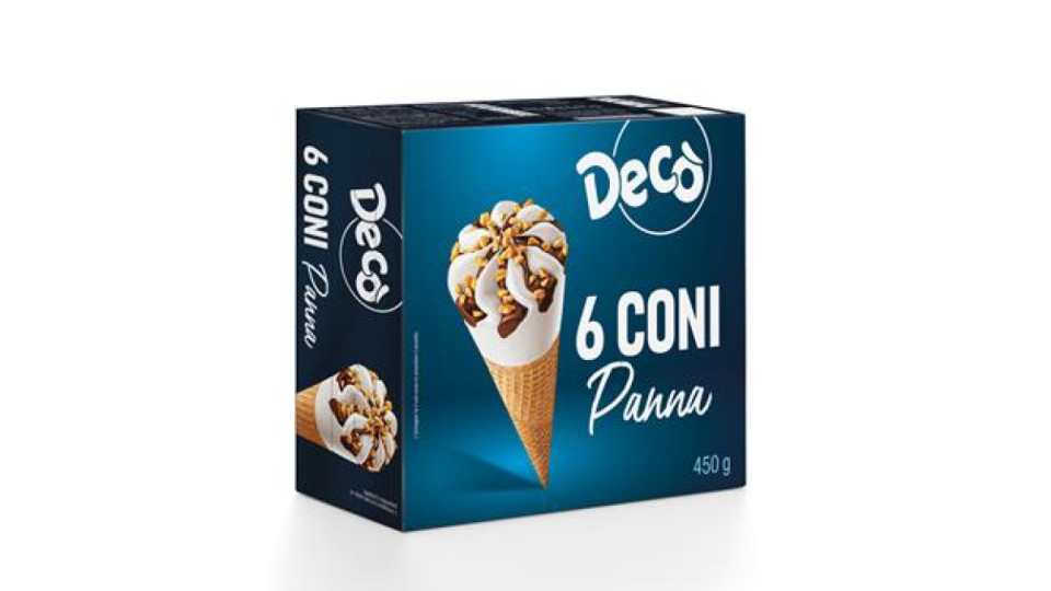 Decò coni panna