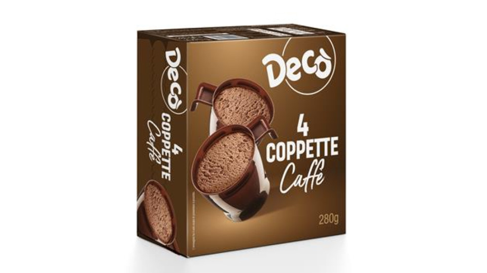 Decò coppa caffè 4pz 280gr