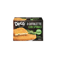 Decò cotoletta con spinaci