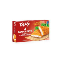 Decò cotolette di merluzzo 400gr