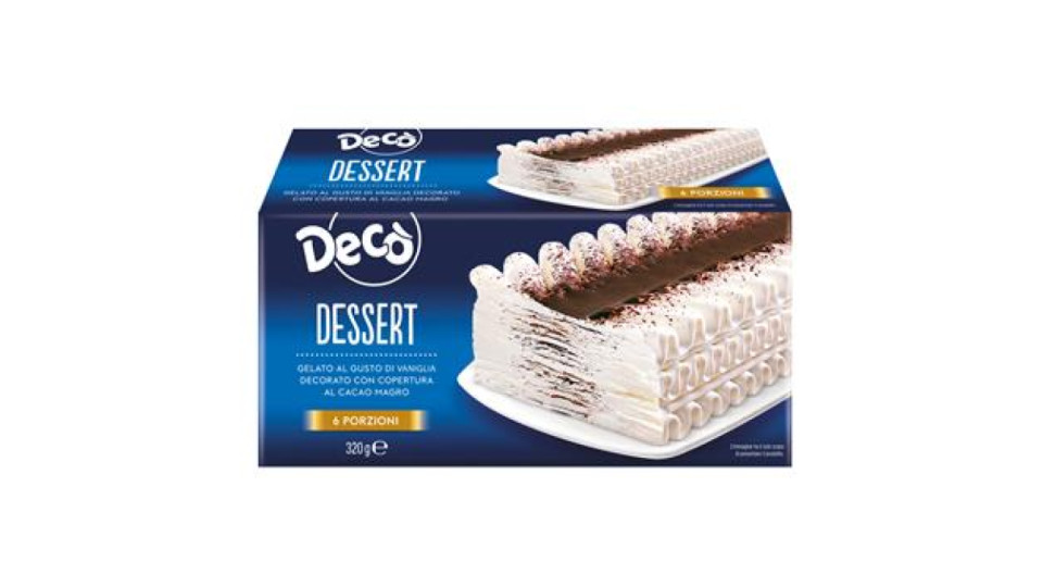 Decò dessert vaniglia/cacao